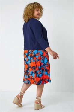 Pink Curve Abstract Print Mesh Wrap Dress -Outlet Modi Qube Store 048ee3a5 0e89 47e7 b050 0b70ea0303ae