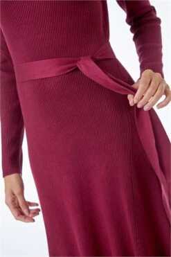 Light Pink Roll Neck Knitted Midi Dress -Outlet Modi Qube Store 051bd50a 55f0 4277 bf68 55dc07369c04