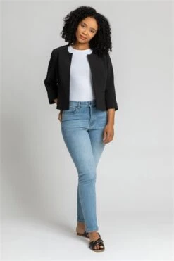 Black Petite Floral Print Ruched Midi Dress -Outlet Modi Qube Store 0c766157 b108 4cd7 b7b9 23b8af4e31c0