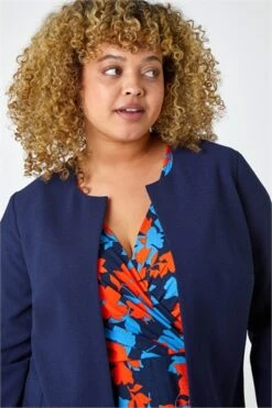 Pink Curve Abstract Print Mesh Wrap Dress -Outlet Modi Qube Store 0ea3725a 8385 4e97 91c5 2dc54c9bd11d