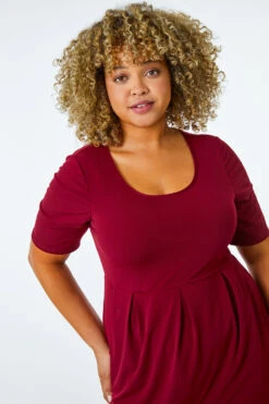 Port Curve Cocoon Pocket Detail Midi Dress -Outlet Modi Qube Store 13784bed 8330 4fda 88ab d1f0389f5dc6