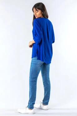 Royal Blue Plain Button Detail Top 8 Royal Blue Plain Button Detail Top -Outlet Modi Qube Store 2f2c754a 0b77 4863 8bc0 b1f76754650d