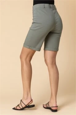 Khaki Floral Border Print Overshirt -Outlet Modi Qube Store 3153e19b 6391 4eef a4c6 c37cc531182c