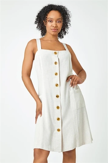 Stone Petite Floral Border Print Shift Dress 4 Stone Petite Floral Border Print Shift Dress - Image 2