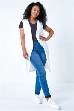 Navy Petite Floral Frill Hem Stretch Dress -Outlet Modi Qube Store 428430fe c76f 4562 9f07 7dfbe51da38c