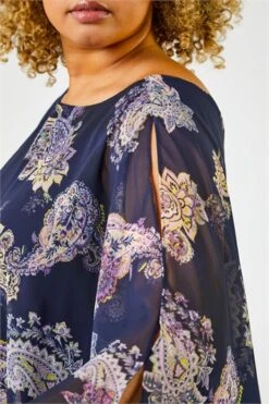 Black Curve Chiffon Overlay Jumpsuit -Outlet Modi Qube Store 4aa39d70 edc4 4295 b091 98d6b5114e46