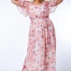 Pink Curve Floral Print Cold Shoulder Maxi Dress 1 Pink Curve Floral Print Cold Shoulder Maxi Dress -Outlet Modi Qube Store 4bbff45f 39ce 4cdd 92c2 ce18e4e77053