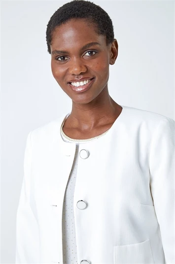 Ivory Sleeveless Polka Dot Top 4 Ivory Sleeveless Polka Dot Top - Image 2