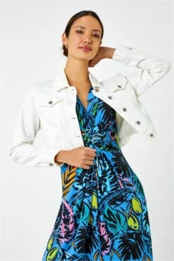 Pink Floral Print Pleat Front Overshirt -Outlet Modi Qube Store 565f39b4 83a5 49aa 8ab4 aa7b6413d322