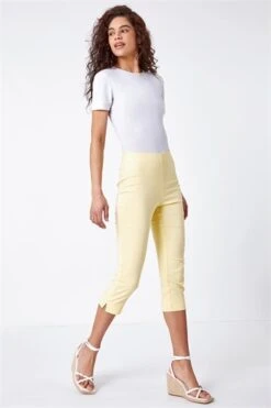 Yellow Floral Hanky Hem Stretch Tunic Top 13 Yellow Floral Hanky Hem Stretch Tunic Top -Outlet Modi Qube Store 5815c169 38b4 412d bb38 7d88c31b71ac