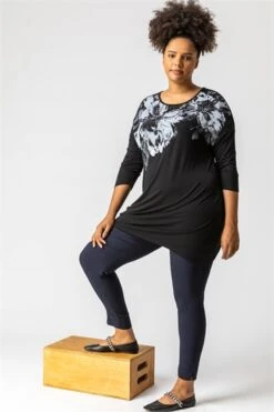 Ivory Curve Lace Zip Detail Top