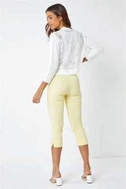 Cerise Sleeveless Jacquard Dipped Hem Midi Dress