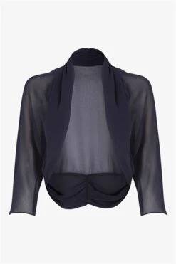 Navy Sleeveless Floral Print Bias Midi Dress