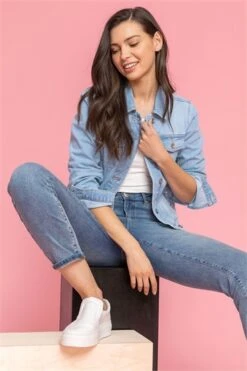 Fuschia Curve Abstract Print Cocoon Dress