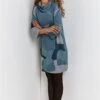 Grey Floral Print Cowl Neck Long Sleeve Tunic Top -Outlet Modi Qube Store 77e0498f 6d90 4d2f 8c27 283d5d28a5d5