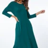 Forest Stretch Pocket Detail Midi Dress -Outlet Modi Qube Store 852dfc72 a2a5 4f0e b205 9ef226c828d0