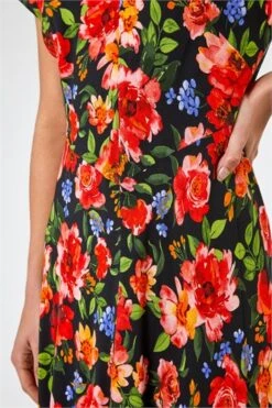 Red Floral Button Short Sleeve Shirt 9 Red Floral Button Short Sleeve Shirt -Outlet Modi Qube Store 8a9bd075 3102 4095 98a2 5125d3251e74