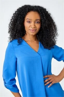 Blue Petite Burnout Stripe Top 11 Blue Petite Burnout Stripe Top -Outlet Modi Qube Store 8bb93f47 b61b 403a a5a9 9c483cae6c90