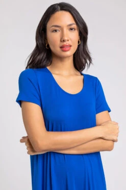 Royal Blue Tiered Hem Jersey Midi Dress 8 Royal Blue Tiered Hem Jersey Midi Dress -Outlet Modi Qube Store 97421381 d2a6 4341 b10c dcda2e349472