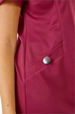 Wine Petite Animal Print Midi Dress -Outlet Modi Qube Store a6b7c969 015b 4793 9458 a1698e66b1b0