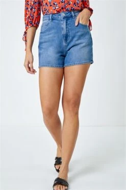 Blue Aztec Print Button Detail Top -Outlet Modi Qube Store b172e62b ee6b 481f 935e 238e50be8ca7