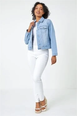 Navy Petite Border Print Tie Detail Dress -Outlet Modi Qube Store b38eb367 f527 42d8 8261 b1baabcd6002