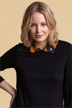 Orange High Neck Animal Print Contrast Top 11 Orange High Neck Animal Print Contrast Top -Outlet Modi Qube Store b4dee4a6 362c 4d17 9d2c 00d6f411c80b