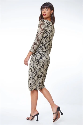 Wine Paisley Lace Swing Dress 3 Wine Paisley Lace Swing Dress