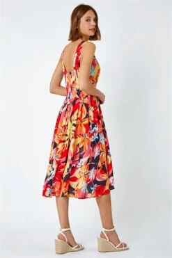 Orange Tropical Print Relaxed Kimono Top 9 Orange Tropical Print Relaxed Kimono Top -Outlet Modi Qube Store c54701d1 f804 43cd 86c4 d42b00bac1d9