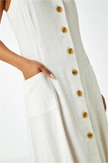 Stone Petite Floral Border Print Shift Dress 5 Stone Petite Floral Border Print Shift Dress - Image 3