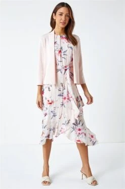 Cerise Ombre Halter Neck Pleated Swing Dress -Outlet Modi Qube Store cfadf89c 494e 4356 9a02 d5cf451be177