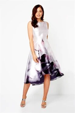 Black Sleeveless Marble Print Dress -Outlet Modi Qube Store d13f48a9 f754 451c a2c8 fa1871d205eb