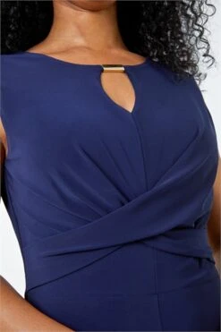 Navy Petite Belted Jumpsuit -Outlet Modi Qube Store d516ba96 ebce 4d18 b59d 5acbba152c6c