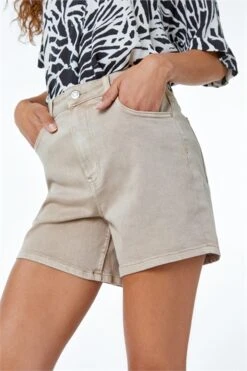 Stone Sleeveless Tile Print Vest Top