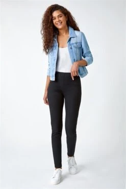 Black Abstract Burnout Print Blouson Top -Outlet Modi Qube Store f0a8d0da 25be 4df6 9450 94345094b527