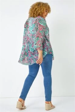 Black Curve Floral Print Longline Kimono 9 Black Curve Floral Print Longline Kimono -Outlet Modi Qube Store f299cd28 7729 4d99 98ea cd91ee037df6