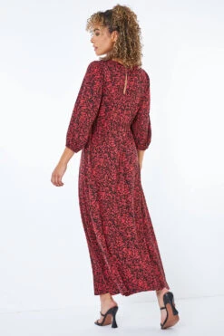 Rust Petite Floral Print Stretch Midi Dress 9 Rust Petite Floral Print Stretch Midi Dress -Outlet Modi Qube Store f98e4c56 8993 4dbe ae6c 28b903e689e8
