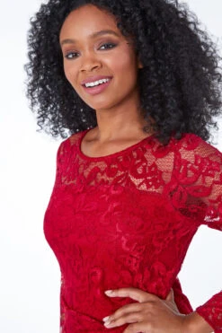 Red Petite Side Ruched Lace Dress 10 Red Petite Side Ruched Lace Dress -Outlet Modi Qube Store fce4c53b c23e 46e0 bda8 94e31c316ac6